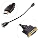 Price comparison product image Asiproper High Quality HDMI Male to DVI(24+5) Female Adapter Cable