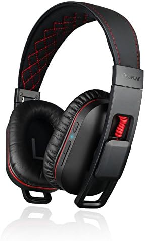 iDeaPLAY Active Noise Cancelling Bluetooth Headphones, Wireless Headphones with Microphones Over-Ear Headphones with aptX HiFi Stereo Sound 27 Hours Playback