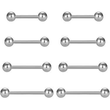 Gekleurde hangende piercing stud met klein hartje - 316L Chirurgisch Staal Gekleurde hangende piercing stud met klein hartje - 316L Chirurgisch Staal