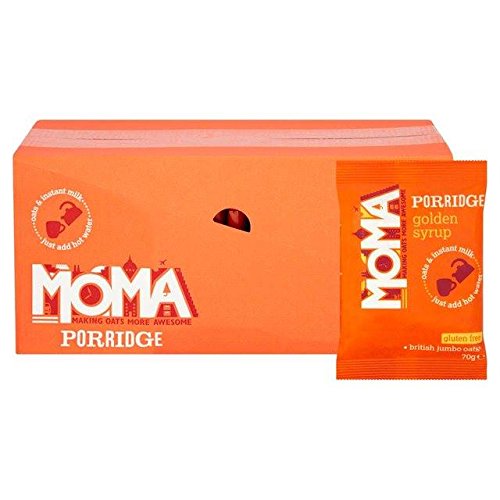 Preisvergleich Produktbild Moma Gluten Free Instant Porridge Golden Syrup 15 x 70g