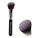 Nanshy 5 Piece Kabuki Makeup Brush Set - Face Application Contouring Blending Liquids Creams Mineral Powders - Onyx Black Kit