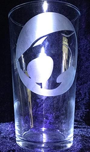 HandmadeThundercats inspired - etched pint glass