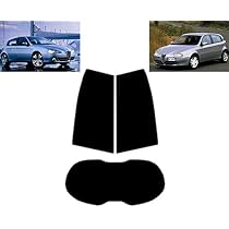 Film Solaire Teinté Pour Alfa Romeo 147 - Vitres Avant 5% Noir - Anti-UV