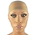 FOONEE Unisex Stocking Nylon Mesh Snood Stretchy Wig Cap (1 Pair,,Nude)
