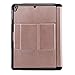 Produktbild iPad 9.7 Zoll 2019 / iPad Air Case+Tastaturabdeckung - [Multi-Angle] Gegenlicht Schlank Kabellos Bluetooth Tastatur (Auto Wake/Sleep) für Apple iPad 9.7 Zoll/iPad Air - Rosa