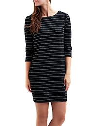 Vestido Vila Vitinny New Dress Negro/Plata