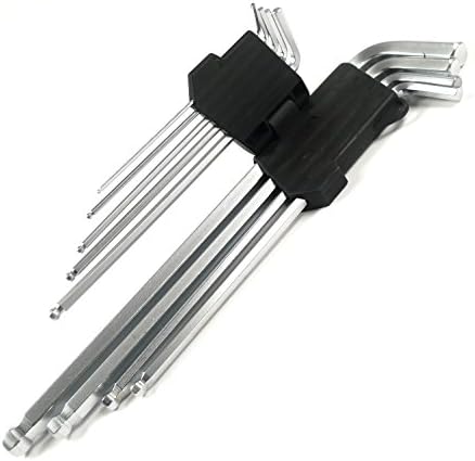 N113 Allen Screws 9 Piece Allen Wrench Hex Allen Wrench Set