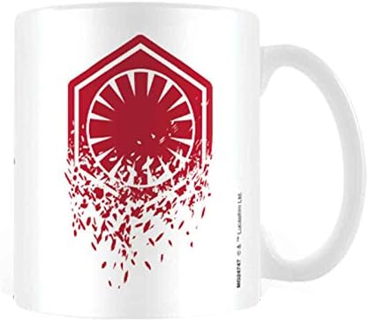 Star Wars Mug Last Jedi First Order Symbol Official White Boxed One Size