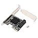 Produktbild Tonysa PCI-E-zu-4-Port-SATA-Konvertierungskarte, Erweiterungskarte 6G PCI-E-Adapter-Erweiterungskarte für Windows XP/Vista / 7/8