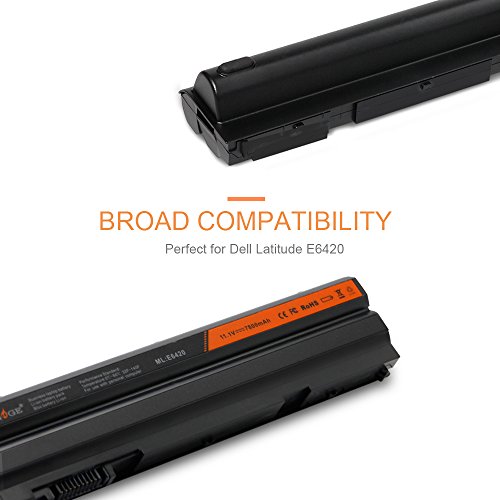 LENOGE Hochleistung Li-ion Akku Ersatz Laptop Batterie 11.1V 7800mAh Für DELL Latitude E6420 E5530 E5520m E5520 E5420 E5420N-Series E5430 E5530 E6420 E6420N-Series E6430 E6430 ATGE6520 - 2