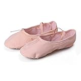 Lo último en ballet de lona elástica plana con un ajuste aerodinámico.
