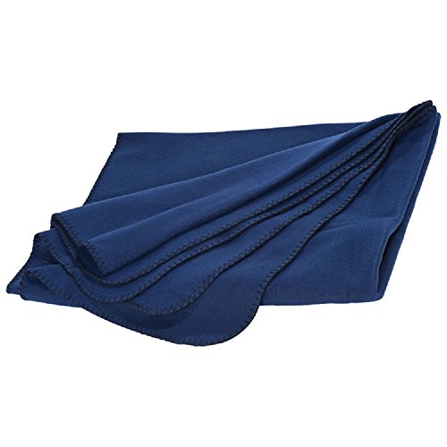 XL Fleecedecke und Kissen in einem, dunkelblau, ca. 180×120 cm - 2