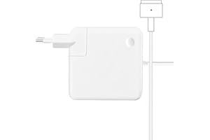 Cluvox Chargeur Portable Compatible avec Mac Book Pro T-Tip 60W,T-Tip Chargeur Adaptateur Secteur Applicable à MacBook Air/MacBook Pro 11 "et 13" Pouces (2012-2017),Modèle A1425, A1502, A1465,A1466