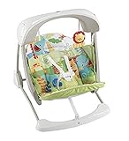 columpio bebe fisher price aquarium precio Retención de 5 puntos Fisher-Price Rainforest Tomar Along Columpio y Asiento