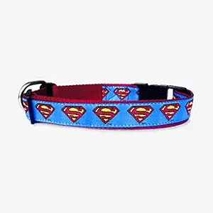 That Dog In Tuxedo Superman Dog Adjustable Collar (Size S)