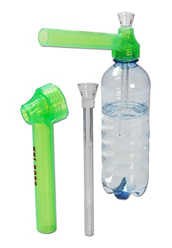 UNI BONG MAKER Grün - BUILD YOUR BONG From A Bottle - FESTIVAL-KIT #SF
