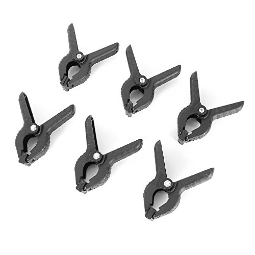 Preisvergleich Produktbild Ruili 6 Stück Klemmzwingen Leimzwingen Leimklemme Federzwinge Clamps