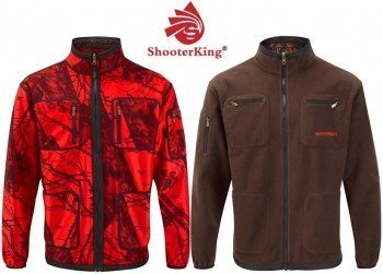 Preisvergleich Produktbild Shooterking Mossy Red Softshell Jagd Wendejacke, Gr. L