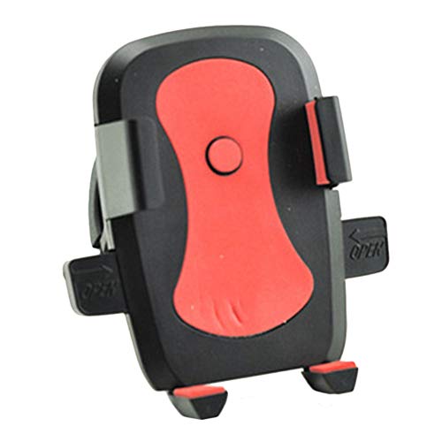 Preisvergleich Produktbild Nevter359 Multifunktionshandyhalter, universeller Navigationsreithandyhalter Universal Fahrrad Lenkerhalterung Halter Ständer Halterung für Handy GPS Red