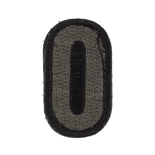Mil-Spec Monkey Patch - Tac Numbers - ACU Dark - Zero