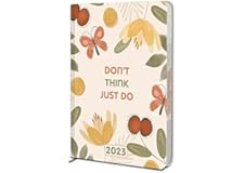 Jhingalala Hard Bound Designer Notebook Diary 2023 with Dates, Daily Monthly Planner, Calendar 2023, Size: 21 x 15 cms, 80 GS