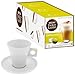 Produktbild Nescafé Dolce Gusto Cappuccino Weihnachts-Geschenke Set, 16 Kaffeekapsel, Cappuccino Tasse & Untertasse