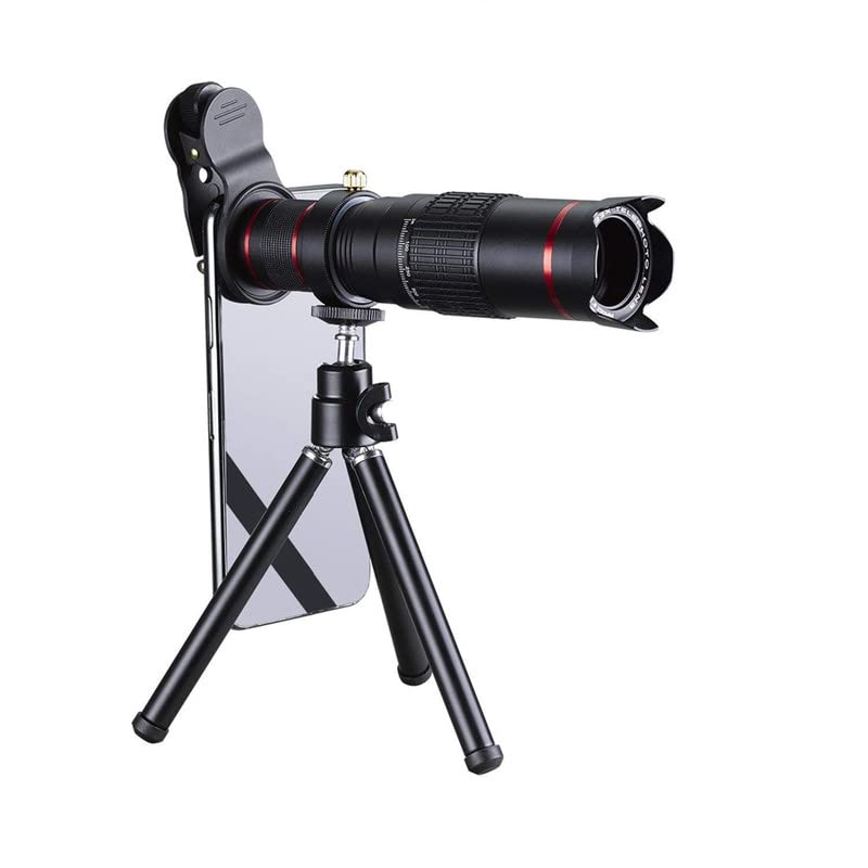 Techking (15 YEARS REPLACEMENT WARRANTY) Mobile Blur Background 20X 4K HD Optical Zoom Mobile Telescope Lens kit for All Mobile Camera | DSLR Blur Background Effectro Lens & Wide Angle Effect Lens