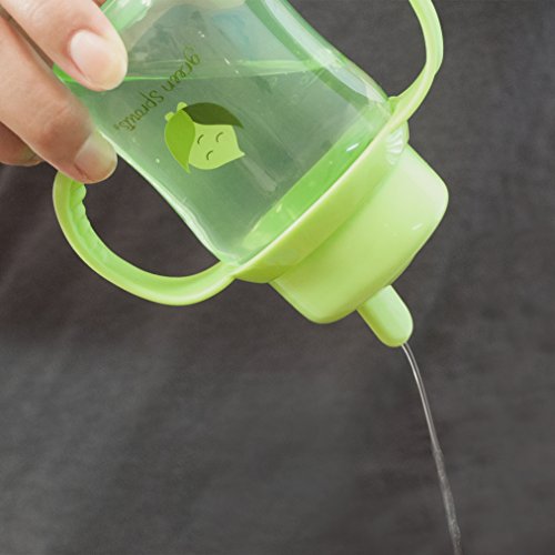 Green Sprouts 144360-215-26 Flip Top System Trinkbecher, 6/12 Monate, rosa - 6