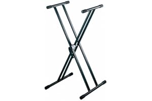 Adam Hall Keyboardständer mit Schnellverstellung in Schwarz