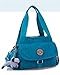 Produktbild Frauen gewaschen Nylon Cross-Body-Schultertasche Totes Schulranzen Top Handle Bag , blue