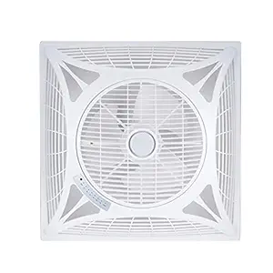 Divinext Premium Recessed False Ceiling Cassette Fan, 62 X 62 X 18 CM, White