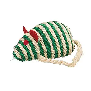 Trixie Sisal Mouse Cat Toy, 10 cm Multicolor