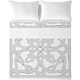 Devota & Lomba Grey Wood - Juego de sábanas, 270 x 160 cm