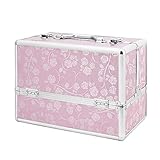 maletines de maquillaje llenos baratos Con un diseño de cerradura, hay una cerradura muy flexible y firme que puede garantizar la seguridad de sus pertenencias. También le proporcionaremos dos claves para que bloquee la caja y la desbloquee.