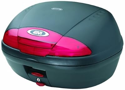 Givi E450N Simply Ii Monolock Topcase avec une Plaque, Noir Matt