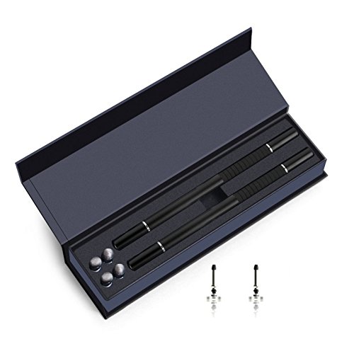 Active Eingabestift, FusionTech® Slim Lang 2 in 1 kapazitiver Eingabestift Touch Pen [Präzisions Stylus], Universal Präzise Touch Bildschirm Sensitive Stylus Stifte mit feiner Faser Tipps, für alle Smartphones, Samsung Tablets, Kindle Fire, Apple iPad, Android Gerät, Google Nexus, Samsung Galaxy, HTC [2-Pack] - 8