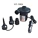 Price comparison product image Electric Air Pump Portable Inflator/Deflator With 3 Universal Valves,Car 12V for High Volume Inflatable Camping Airbeds