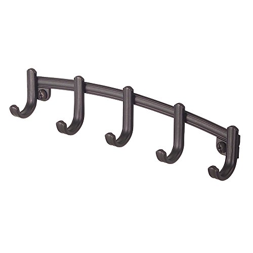 InterDesign 54371EU York Lyra Wandmontiertes Schlüsselleiste, bronze