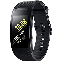 Samsung Gear Fit 2 Pro - Pulsera de Fitness de 1.5'' (4 GB, 1 GHz, 0.5 GB RAM, Tizen), resistente al agua, color negro- Version española
