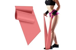 ERUW Bande Élastique Fitness, 2m Élastique Musculation Bande de Resistance Élastique Pilates Bandes d'exercise pour la physiothérapie, Le Yoga, la rééducation, Les étirements