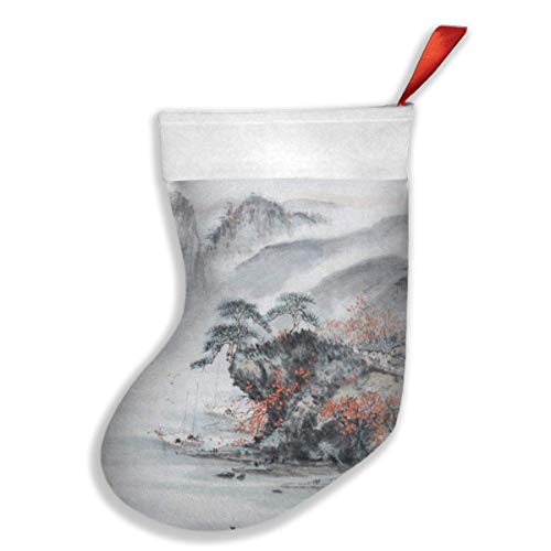 Preisvergleich Produktbild tiezaogood Yellow Lily Personalized Christmas Stocking