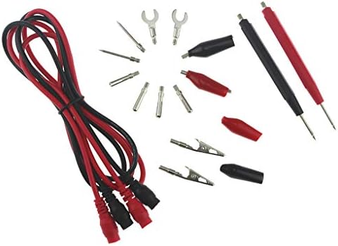 Windy5 16 in 1 Universal Multifunction Digital Multimeter Probe Needle Tip Test Leads Pin Wire Pen Cable Test Line Set