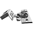 Blum, Compact Blumotion 39C (New Bmn) Hinge & Plate, For 1-3/8" Overlay, Wraparound, Screw-On, 20-Pack