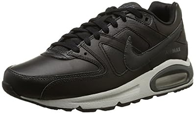 Nike Air Max Command Leather, Chaussures de Sport Homme, Multicolore (Black/Anthracite/Neutral Grey 001), 40.5 EU