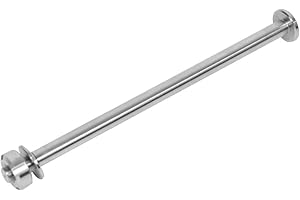 Woodniu Racein Titanium Center Shaft with Nut for Surron Light Bee X S Segway X160 X260 (Silver)