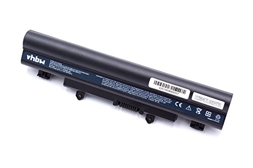 vhbw Li-Ion Akku 4400mAh (11.1V) für Notebook Laptop Acer Aspire Extensa 2509, 2510, 2510G wie 31CR17/65-2, AL14A32, KT.00603.008.