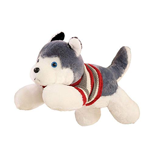 Peluche Morbidelli Husky Laika 20 Cm, Cane Soffice E Tenero