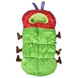 El exterior del saco de dormir compone de microfibras resistentes a la intemperie para ayudar a proteger al bebé durante la lluvia, la nieve y el viento