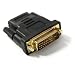 Produktbild ONE - DVI auf HDMI Adapter | DVI-D Stecker (24+1) auf HDMI-Buchse | Full HD-fähig | vergoldete Kontakte | geeignet für PC, Notebook, PS4, Xbox One, TV, Beamer uvm.