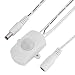 Produktbild Richer-R LED Streifen mit Bewegungsmelder, 5A DC5-24V Mini PIR Infrarot Bewegungsmelder Detektor Sensor Schalter,Nachtlicht Streifen Bewegungssensor Schalter Weiß/Schwarz (White)